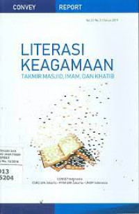 Literasi Keagamaan : Takmir Masjid, Imam, Dan Khatib