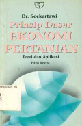 Prinsip Dasar Ekonomi Pertanian