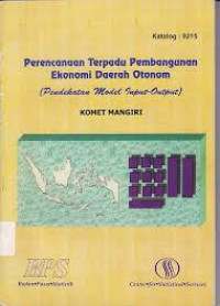 Perencanaan Terpadu Pembangunan Ekonomi Daerah Otonom