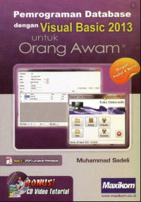 Pemrograman Database dengan Visual Basic 2013 untuk Orang Awam