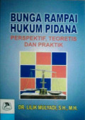 Bunga Rampai Hukum Pidana: Perspektif, Teoritis, dan Praktik