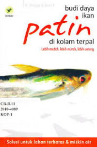 Budi Daya Ikan Patin Di Kolam Terpal