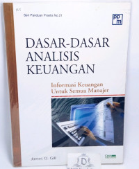 Dasar - Dasar Analisis Keuangan Informasi Keuangan Untuk Semua Manager