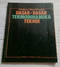 Dasar-Dasar Termodinamika