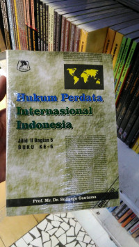 Hukum Perdata Internasional Indonesia Buku Ke-6