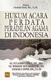 Hukum Acara Perdata Peradilan Agama Di Indonesia