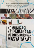 Komunikasi Kelembagaan dalam Pembangunan Masyarakat