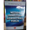 Metode Penelitian Administrasi Publik