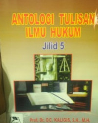 Antologi Tulisan Ilmu Hukum