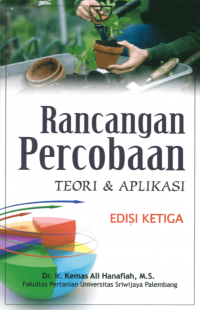 Rancangan Percobaan : Teori dan Aplikasi