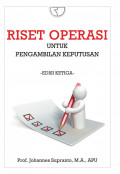 Riset Operasi Untuk Pengambilan Keputusan