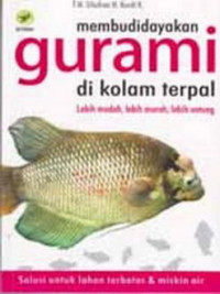 Membudidayakan Gurami di Kolam Terpal