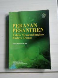 Peranan Pesantren dalam Mengembangkan Budaya Damai