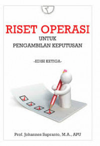 Riset operasi untuk pengambilan keputusan