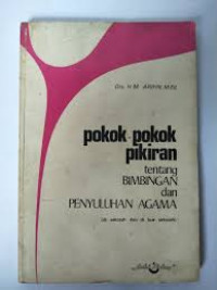 Pokok-pokok Pikiran tentang Bimbingan dan Penyuluhan Agama (disekolah dan diluar sekolah)