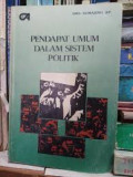 Pendapat Umum dalam Sistem Politik