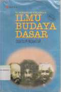 Ilmu Budaya Dasar : suatu pengantar