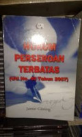 Hukum Perseroan Terbatas (UU no. 40 Tahun 2007)